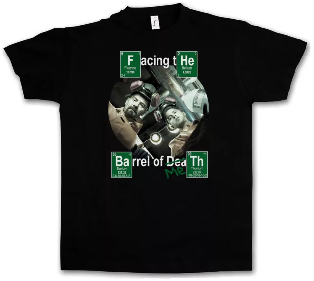 BARREL OF METH T-SHIRT - Walter Breaking White Pinkman Heisenberg Bad T-Shirt