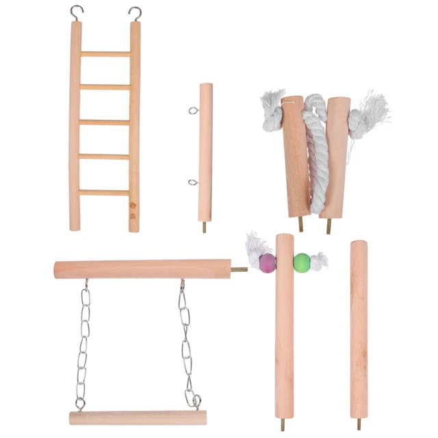 3 Sets Vogel Spielplatz Pet Vogel Kauen Spielzeug Vogel Biss Spielzeug