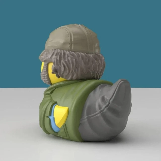 Figurine TUBBZ Lucas Sinclair Stranger Things - Canard En Caoutchouc édition Limitée, Avec Baignoire - 9 Cm, NS3296 - 7