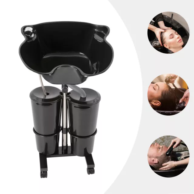 Haarwaschbecken Mobiles Friseursalon Haus Rückwärtswaschbecken Shampoo Basin DHL