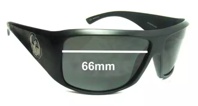 SFx Replacement Sunglass Lenses fits Dragon Calavera - 66mm Wide