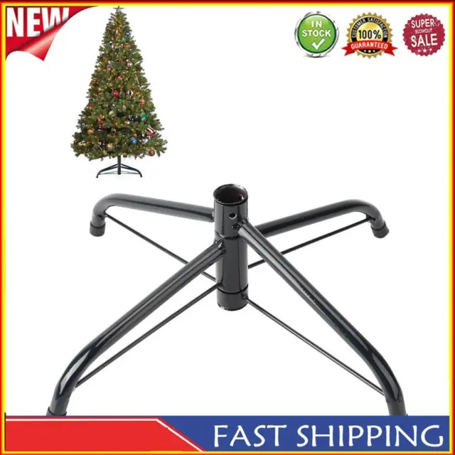 Soporte de hierro fijador inferior de árbol de Navidad plegable duradero soporte para árboles de Navidad