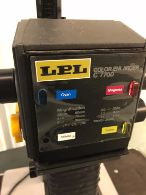 LPL C-7700 Medium Format 6x6, 6x7 & 35mm Colour Enlarger 3