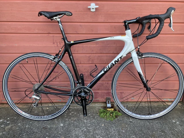 GIANT SCR C4 Carbon Road Bike L Shimano 105 Bontrager 2x10 FSA 280.00 PicClick UK