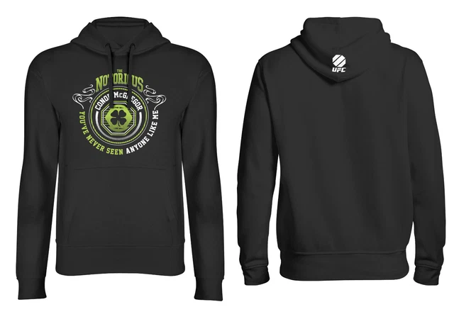 Felpa con cappuccio e t-shirt uomo allenamento arti marziali Conor McGregor MMA regalo per fan