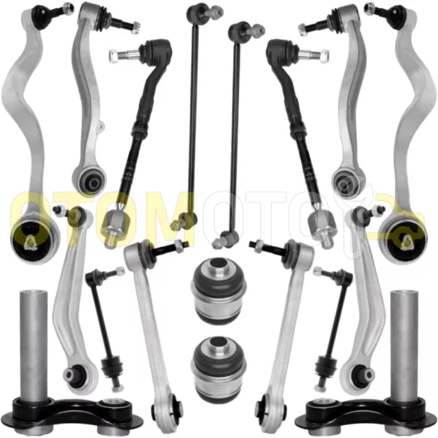 Bmw 7 E65 E66 Kit Bras De Suspension Rotule Biellette Barre Stab Avant Arrière