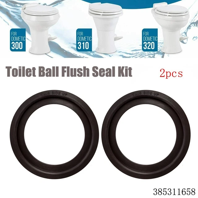 Bola de descarga de inodoro 10 cm de diámetro 2 piezas de accesorios para Dometic 300 310 320