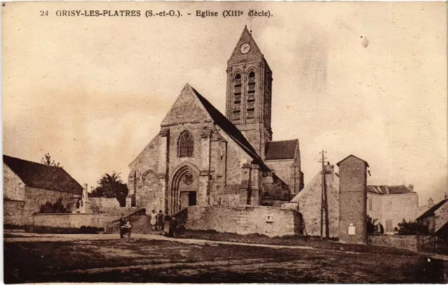 CPA GRISY-les-PLATRES - Église (107421)