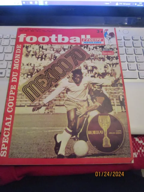 Revue Football L'equipe Magazine Special Coupe Du Monde 1970 Mexico/Pele/Sport