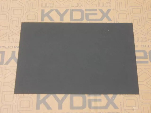 2.4 mm A4 KYDEX T Sheet,Knife Sheath Gun Holster 297 X 210 P1 Haircell Black