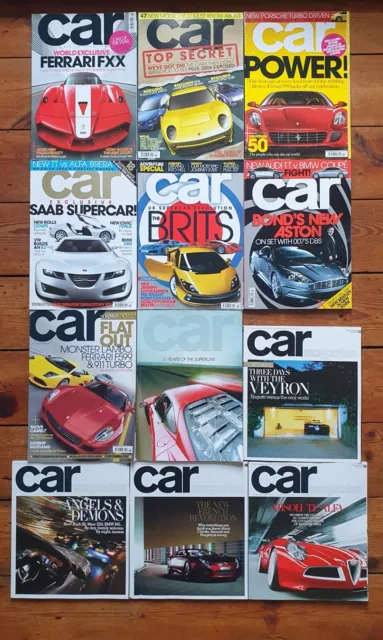 CAR Magazine - Complete Year - Jan-Dec 2006 - 12 Copies - Very Good Condition