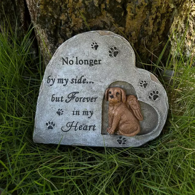 Pet Dog Memorial Stones Yard Lawn Final Resting Peace Weatherproof Dog Grave