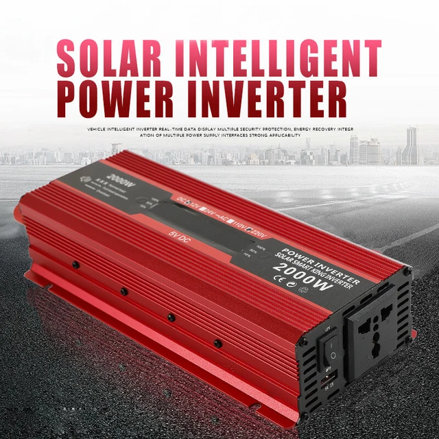 Onduleur Jupiter 2000W Puissance Convertisseur Ouvert Jamais Utilisé