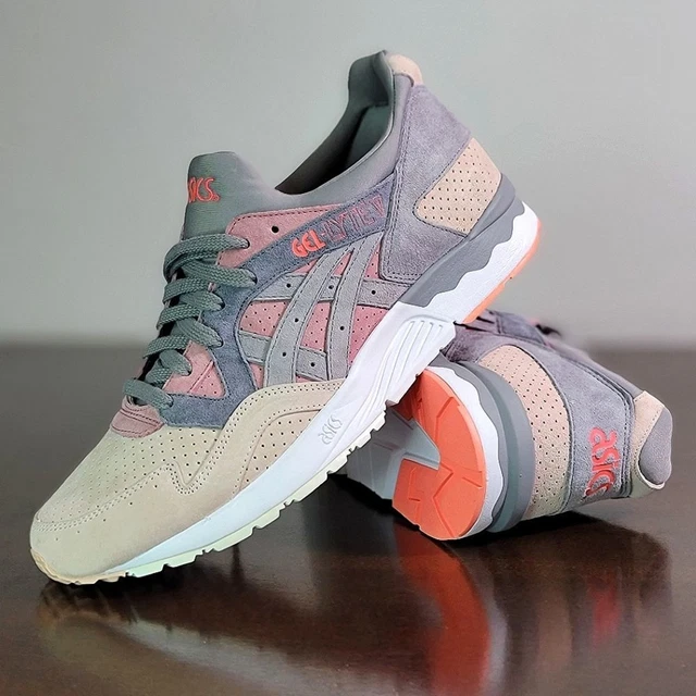 ASICS GEL LYTE V Mauve Wood Aluminum Men s Shoes Size 10 Grey White Suede HL7K0 215.10 PicClick