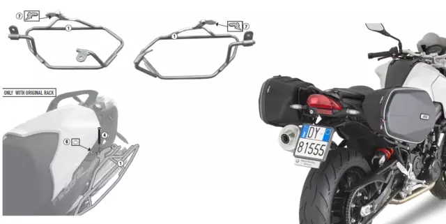 BORSE LATERALI BMW F800r EUR 500 00 PicClick IT