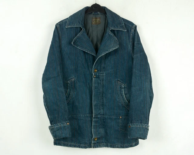 Veste En Jean G-STAR RAW Tailor Taille L (50) Homme - Bleu Délavé Vintage En Parfait état