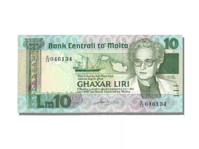 [#22380] Banknote, Malta, 10 Liri, UNC(65-70)