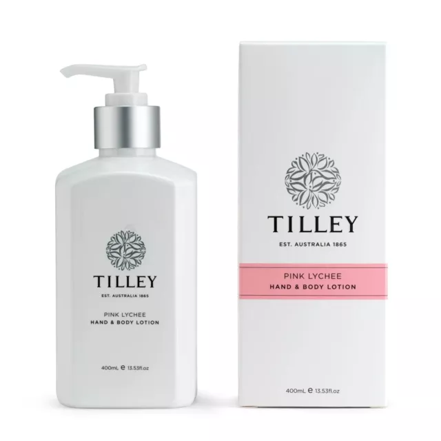 Tilley Hand & Body Lotion - Pink Lychee