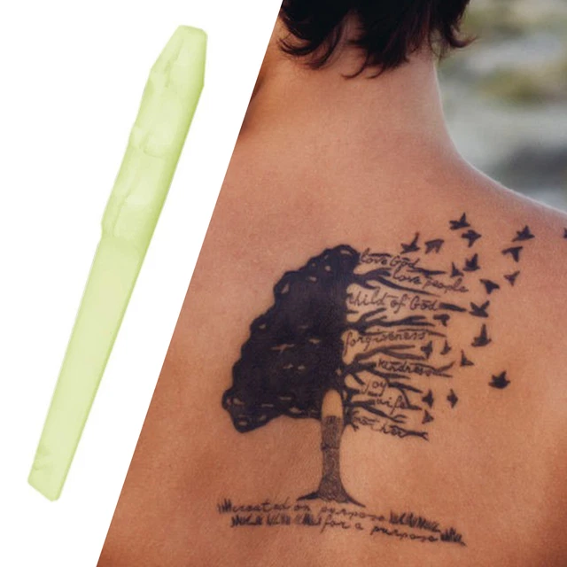 1 set set pigmenti tatuaggi cassaforte delicata fai da te trucco a mano poke stick benda