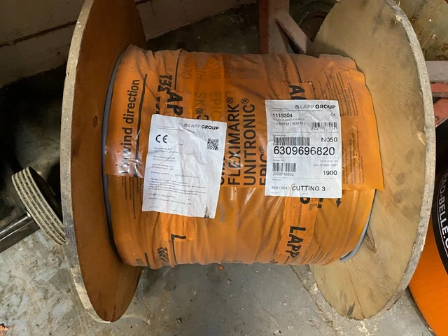 800 m TROMMEL 4 Kern Steuerkabel LAPP Olflex yy 4G 1,5 mm2 Versand auf Palette