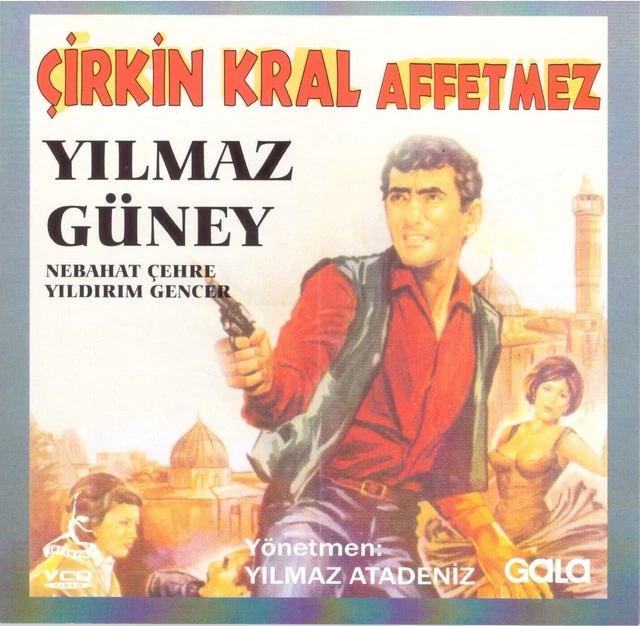 Çirkin Kral Affetmez / Yılmaz Güney (CD vidéo) VCD film turc "Nouveau"
