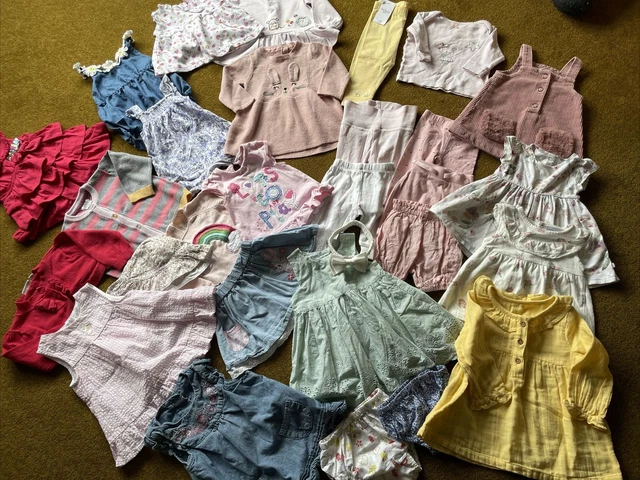 Pacchetto bambini vestiti primavera estate età neonato 0-3 3-6 mesi