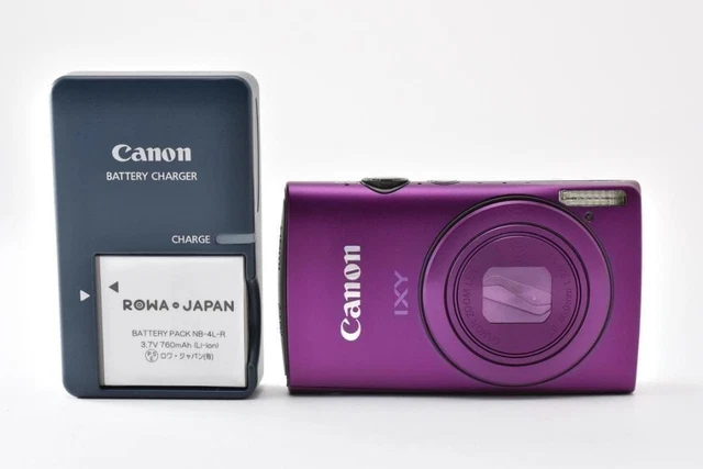 ARTÍCULO: CANON IXY 600F púrpura 956 EUR 307,73 - PicClick ES