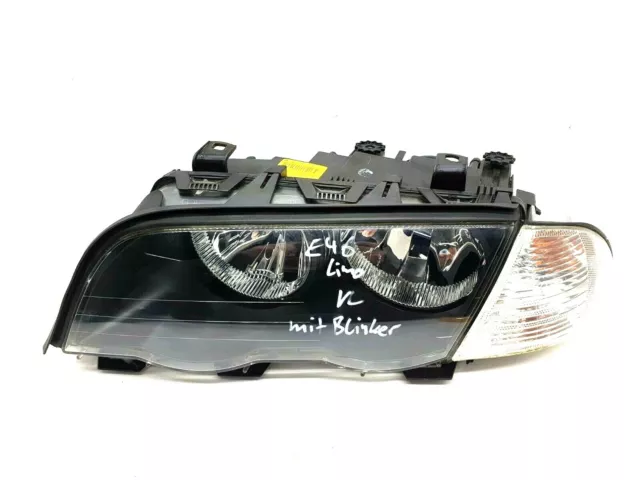 BMW E46 Limo Frontscheinwerfer Scheinwerfer + Blinker vorne links VL 0301089205
