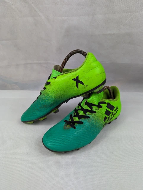 Adidas x  green football boots size 6
