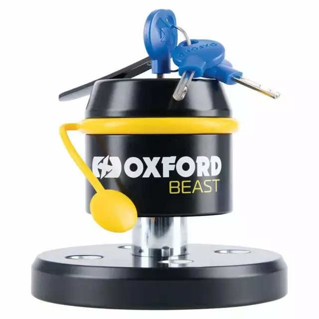 Oxford Beast Motorrad Motorrad Boden Boden Anker Schloss