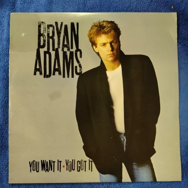 Bryan Adams – You Want It, You Got It. Vinyl LP Record. 1981. Aus 1st Press
