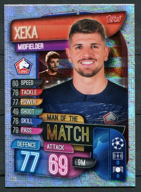 Carte Match Attax 2019/2020 - Vainqueur Du Match Makoto Hasebe (Eintracht Frankfurt) - État Near Mint