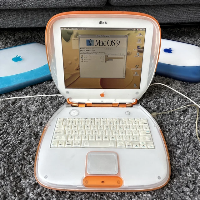 Apple iBookG3 500MHz あじわう 12.1 640MB 60GBジャンク