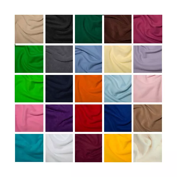 Plain Coloured Polar Fleece Anti Pil Fabric Material Pet Bed Blanket Winter