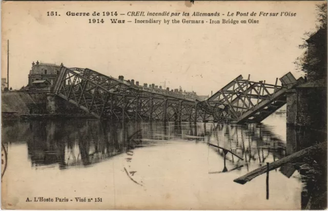 CPA Guerre de Le Pont de Fer sur l'Oise (131076)