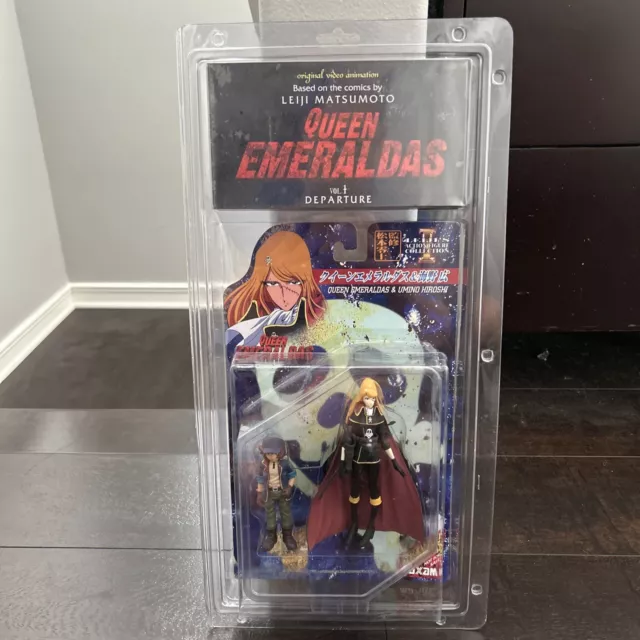Queen Emeraldas & Umino Hiroshi Special Edition Figure Maxam W/Vol 1 Vhs Harlock