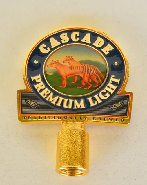 Cascade Premium Light Metal & Enamel Beer Tap Top Badge