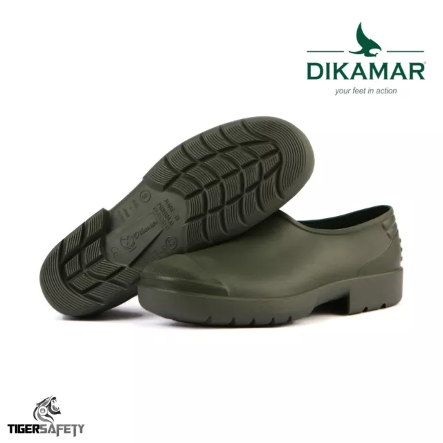 Dikamar Primera Verde PVC Unisex Jardinería Zapatos Jardín Zuecos Welly Zapatos