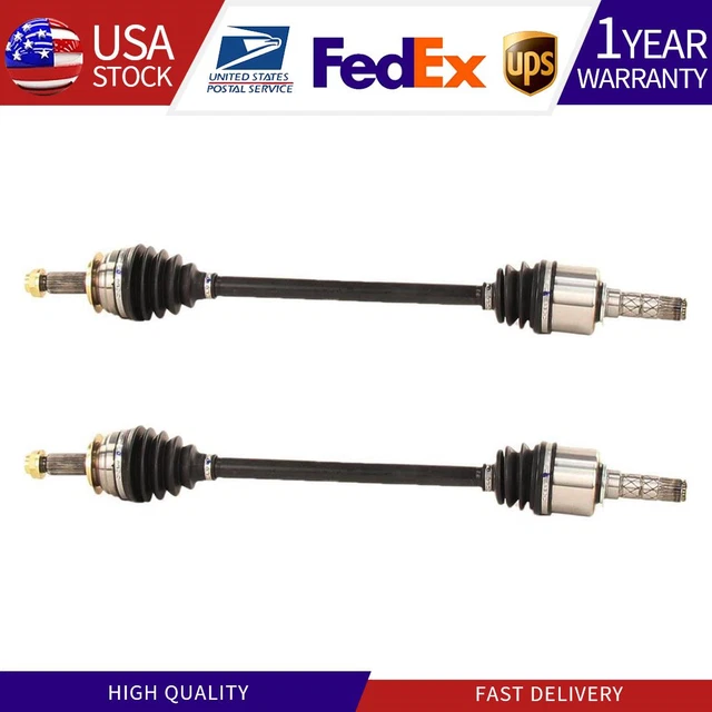 FOR 2015 2016 Subaru Impreza Front CV Axle Shaft CV Joints 2x