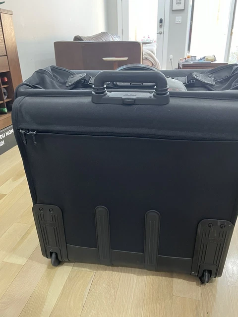 TUMI Black Alpha Garment Bag 2240D3 Extended Trip Rolling Wardrobe 24” 2