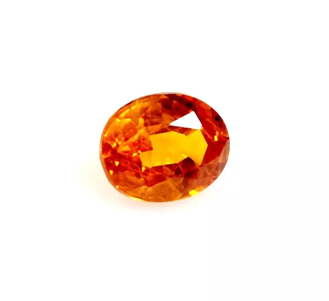 1x Grenat - Mandarin Ovale à Facettes 9,42x7,57x5,07mm 3,11ct. (6189)