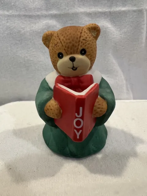 Lucy & Me Christmas Choir Boy Bear Joy To The World Lucy Rigg ENESCO 1988