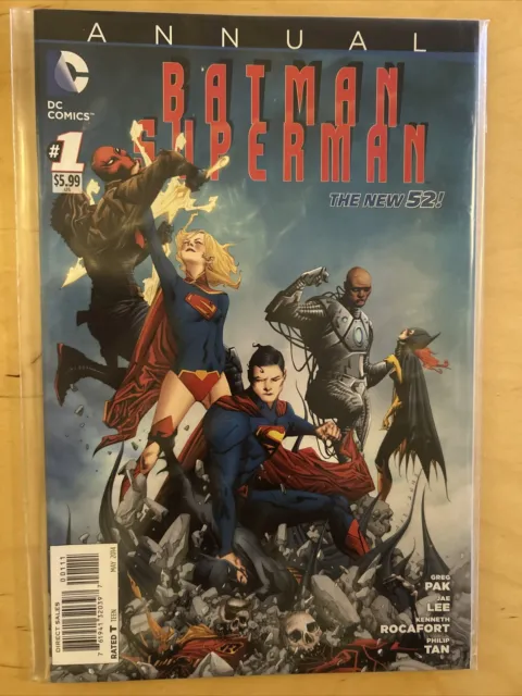 Batman Superman Annual #1, DC Comics, May 2014, NM
