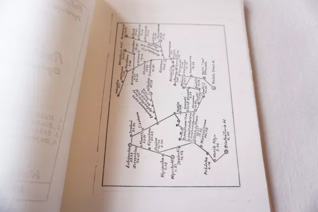 1976 Polnische Eisenbahn Arbeitsfahrplan Sieciowy Rozkland Jazdy Pociagow PKP 2