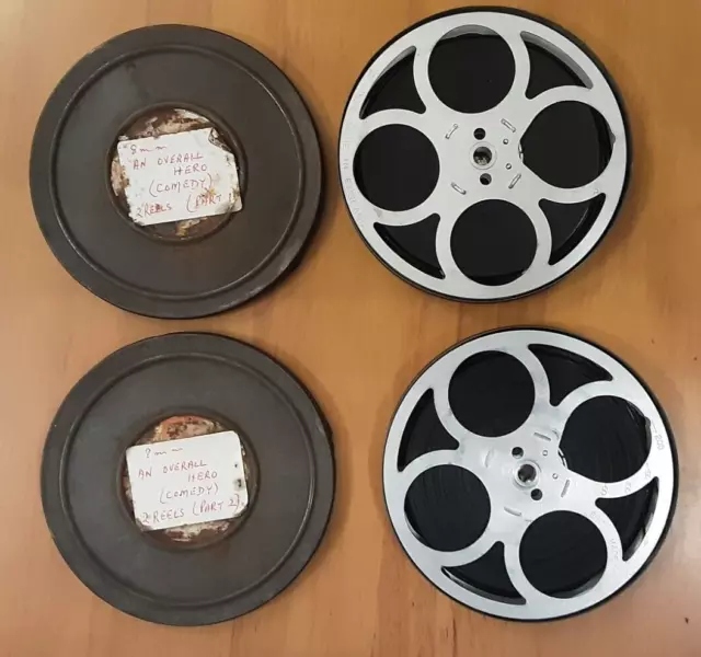 STD 8mm FILM, "AN OVERALL HERO", IN 2 PARTS