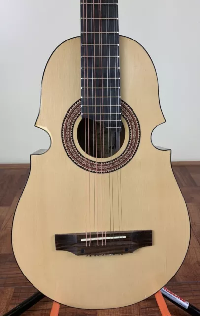 Cuatro De Puerto Rico Don Jose 10-String Acoustic Guitar With Bag.DJ-C700 2