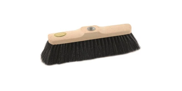 SOREX Zimmerbesen Holz/Roßhaar-Mischung gewachst 28cm