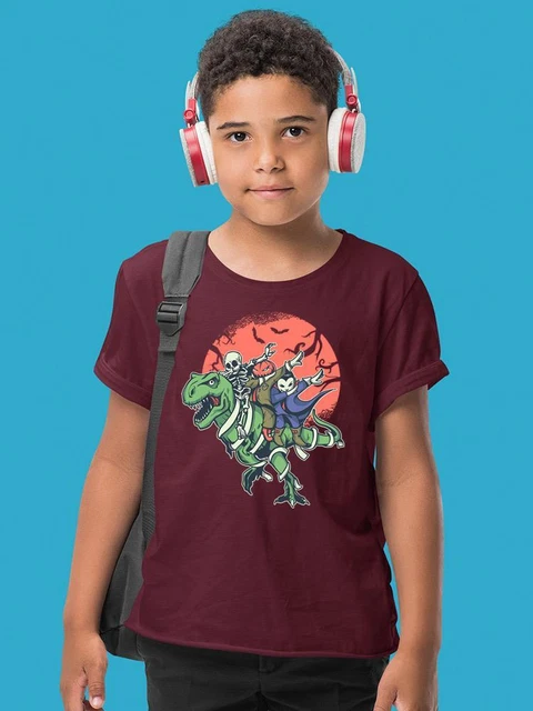 Dinosaur And Costumes T-shirt Youth's -SmartPrintsInk Designs