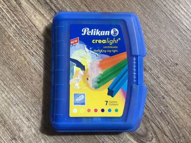 Pelikan Crealight Leichtknete in 7 Farben