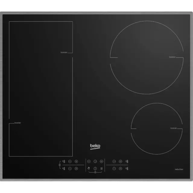 BEKO INDUKTION KOCHFELD Weiß 60cm Autark Touch Control Glaskeramik Timer  EUR 376,00 - PicClick DE
